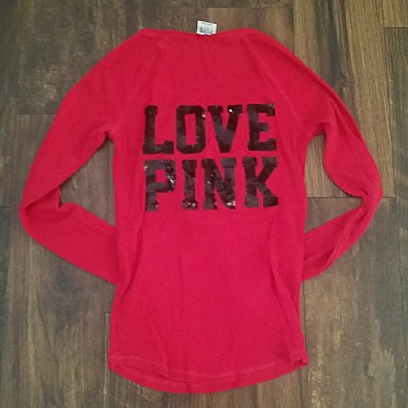 Victoria's Secret Thermal with Bling - Picture 2 of 2